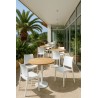 Silla CAPRI, apilable, tratamiento anti UV