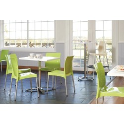 Base de mesa GATHER, aluminio, abatible