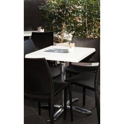 Base de mesa GATHER, aluminio, abatible
