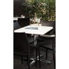 Base de mesa GATHER, aluminio, abatible