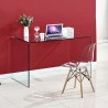 Mesa FRIBURGO, cristal templado transparente