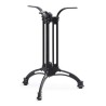 Base de mesa EIFFEL NEW, aluminio, 3 pies, negra