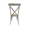 Silla CROSS SX, madera de haya, blanca