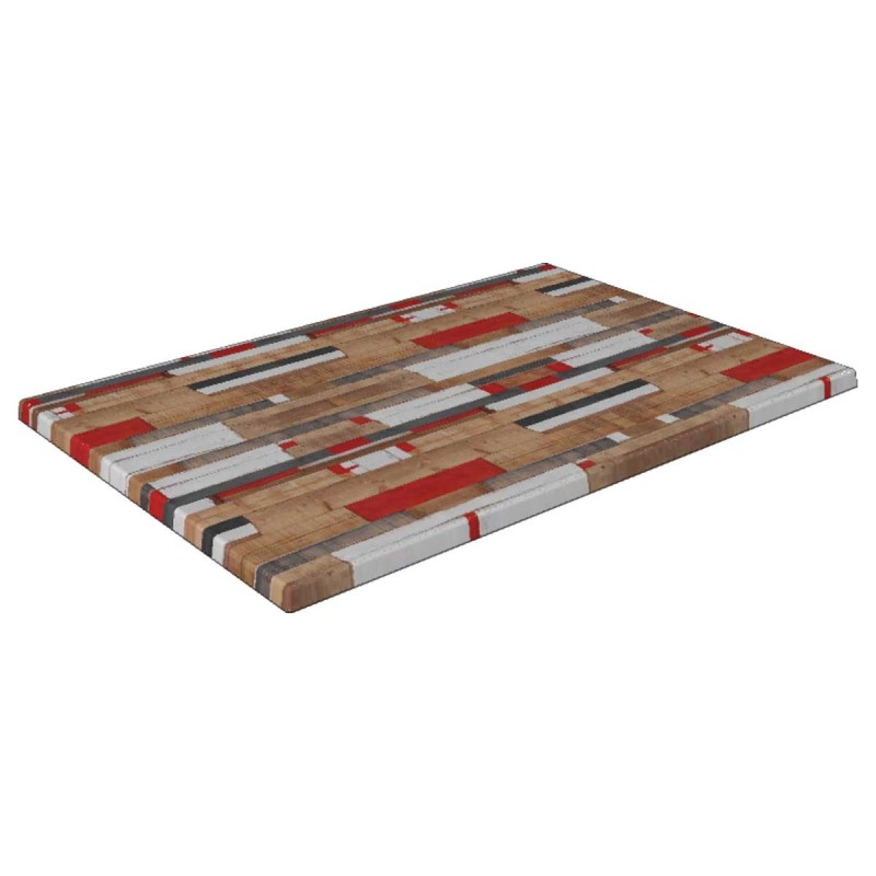 Tablero de mesa Werzalit-SM, KBANA RED-271
