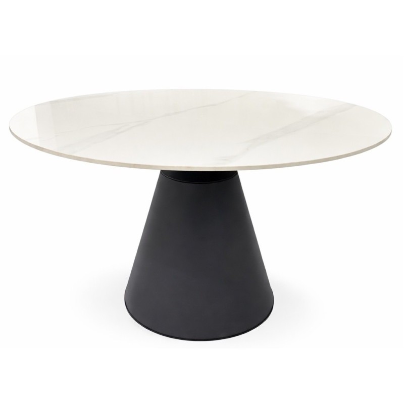 Mesa NAIDA, metal, tapa de cerámica