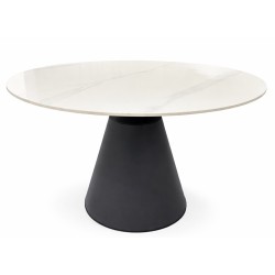Mesa NAIDA, metal, tapa de cerámica