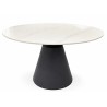 Mesa NAIDA, metal, tapa de cerámica