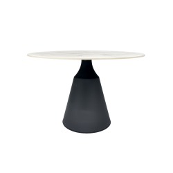 Mesa NAIDA, metal, tapa de cerámica