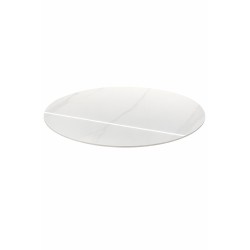 Mesa NAIDA, metal, tapa de cerámica