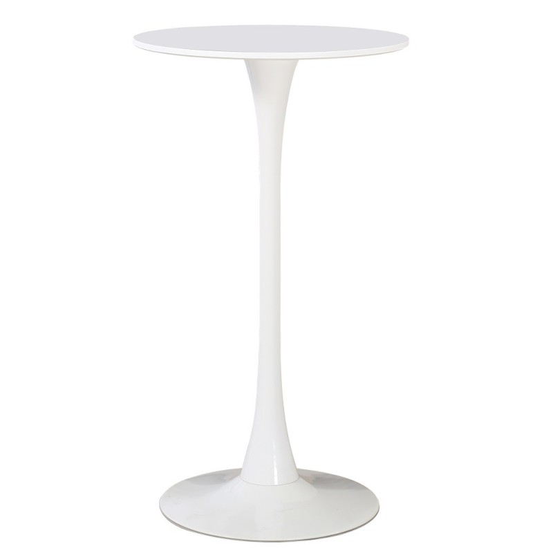 Mesa alta TUL ( SU ), metal, blanca