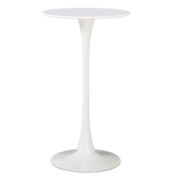 Mesa alta TUL ( SU ), metal, blanca