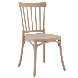Silla MILOS 43, apilable, tratamiento anti UV
