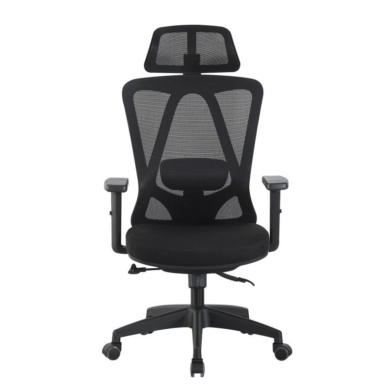 Sillón de oficina CIRAL, alto, negro