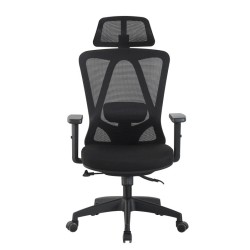 Sillón de oficina CIRAL, alto, negro