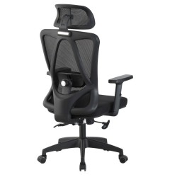 Sillón de oficina CIRAL, alto, negro