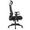 Sillón de oficina CIRAL, alto, negro