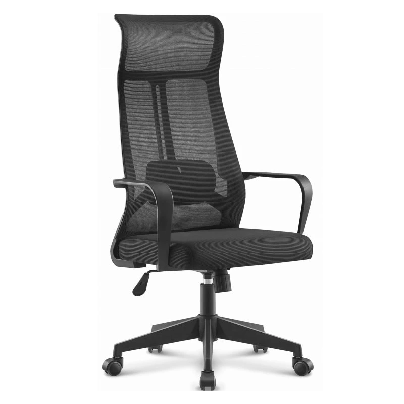 Sillón de oficina AMIENS, alto, negro