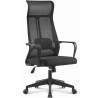 Sillón de oficina AMIENS, alto, negro