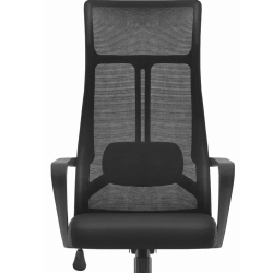 Sillón de oficina AMIENS, alto, negro