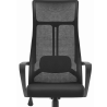 Sillón de oficina AMIENS, alto, negro