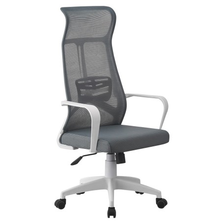 Sillón de oficina AMIENS, alto, blanco