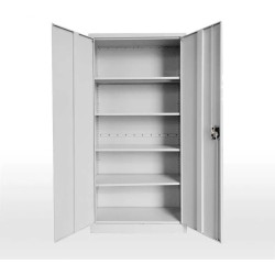 Armario metálico OLIMPO 902P40, puertas abatibles, 90x40x185 cms