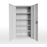 Armario metálico OLIMPO 902P40, puertas abatibles, 90x40x185 cms