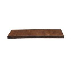 Tablero de pino macizo, 30 mm. barnizado