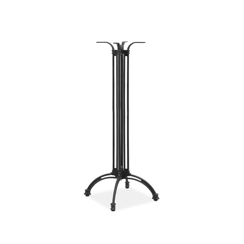 Base de mesa EIFFEL NEW, alta, aluminio, negra
