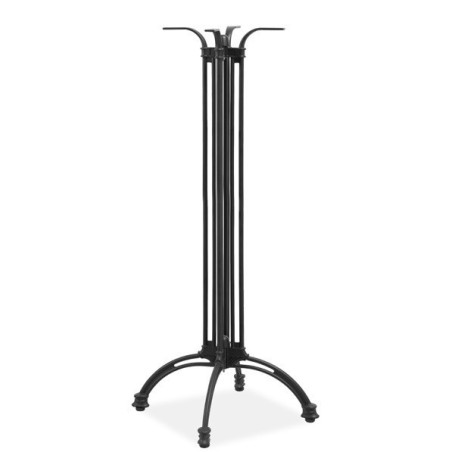 Base de mesa EIFFEL NEW, alta, aluminio, negra