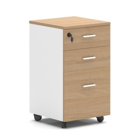 Cajonera AREZZO, ruedas, 3 cajones