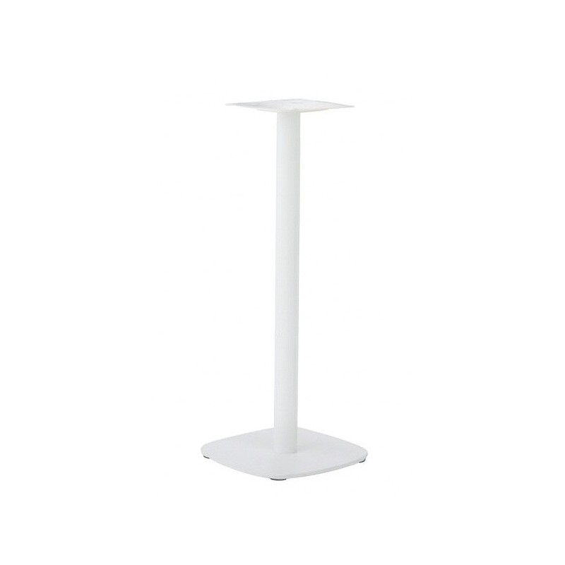 Base de mesa MAUTES 110, alta, blanca, base de 45 x 45 cms