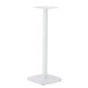 Base de mesa MAUTES 110, alta, blanca, base de 45 x 45 cms