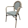 Sillón TARAMAY, apilable, aluminio