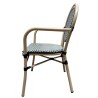 Sillón TARAMAY, apilable, aluminio