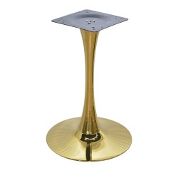 Base de mesa TULIP (SU), acabado dorado, base de 50 cms de diámetro