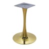 Base de mesa TULIP (SU), acabado dorado, base de 50 cms de diámetro