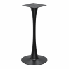 Base de mesa TULIP (SU), alta, negra, base de 50 cms de diámetro