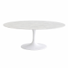 Mesa TUL, oval, fibra de vidrio