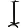 Base de mesa MILAN NE110, alta, 4 brazos, aluminio