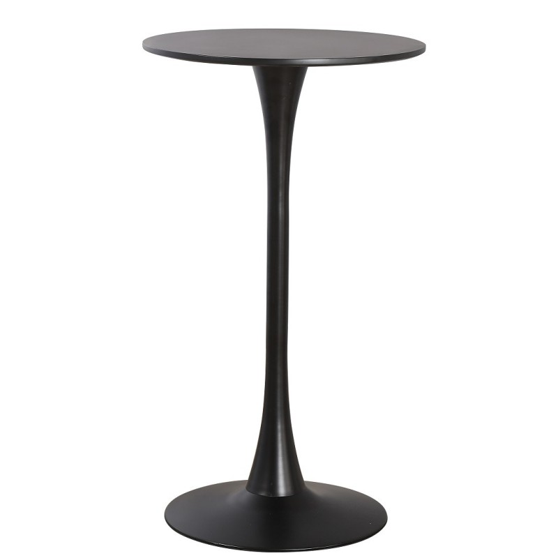Mesa alta TUL (SU), metal, negra