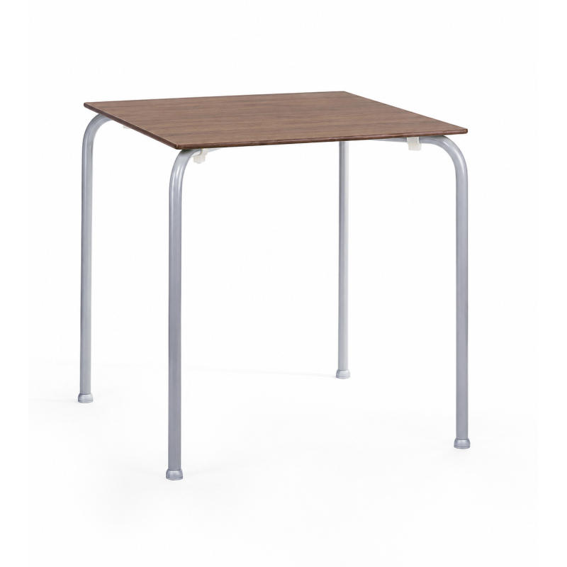 Mesa FERAY NEW, apilable, epoxi color gris