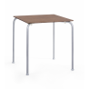 Mesa FERAY NEW, apilable, epoxi color gris