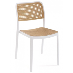 Silla NIJAR BB, apilable, tratamiento anti UV