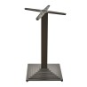 Base de mesa ELBA, negra, base de 44x44 cms