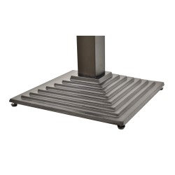 Base de mesa ELBA, negra, base de 44x44 cms