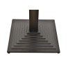 Base de mesa ELBA, negra, base de 44x44 cms