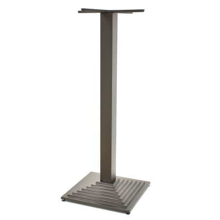Base de mesa ELBA, alta, negra, base de 44 x 44 cms
