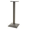 Base de mesa ELBA, alta, negra, base de 44 x 44 cms