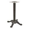 Base de mesa RÓDANO, fundición, negra, base de 58 x 58 cms